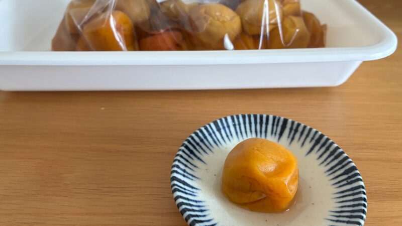 梅の塩漬け
