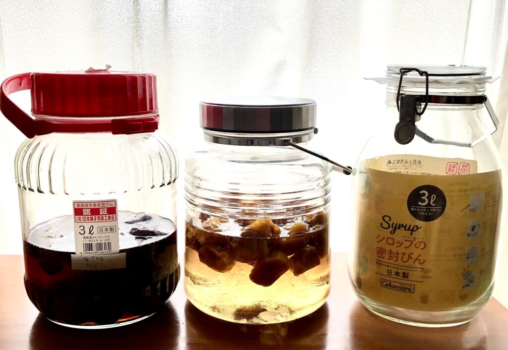 梅仕事 梅ジュースの保存瓶 大きさ 形 使い勝手を比較 和のログ