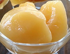 加工用の桃で　おいしい手作り桃のコンポート　レシピ