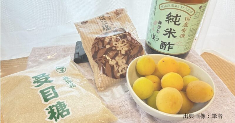 さしす梅 材料